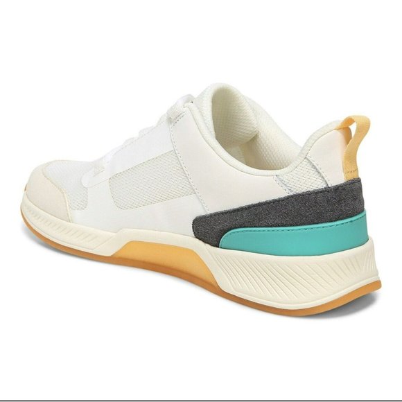 New Vionic Fearless Women's Comfort Sneaker Marshmallow/Teal - Picture 5 of 7